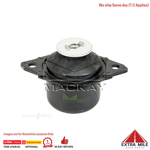  A6664 Engine Mount Rear Left For VolksWagen Golf Type 3 2.0L I4 Ptl Man&Auto