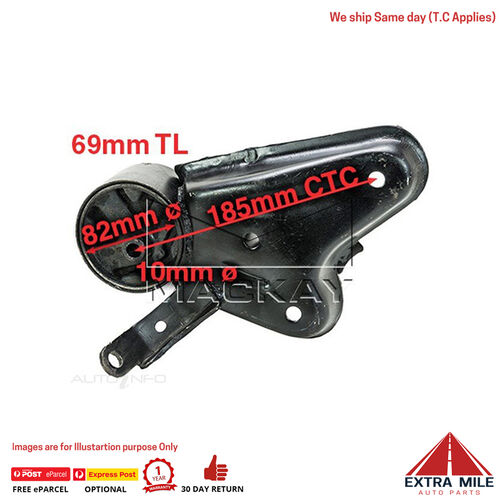 Mackay Engine Mount Left For Nissan SENTRA B12 1986-1989 - 1.3L A6915