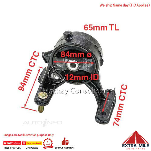 Mackay A7029 Engine Mount Rear For Toyota Rav4 ACA31R 2005+ - 2.4L