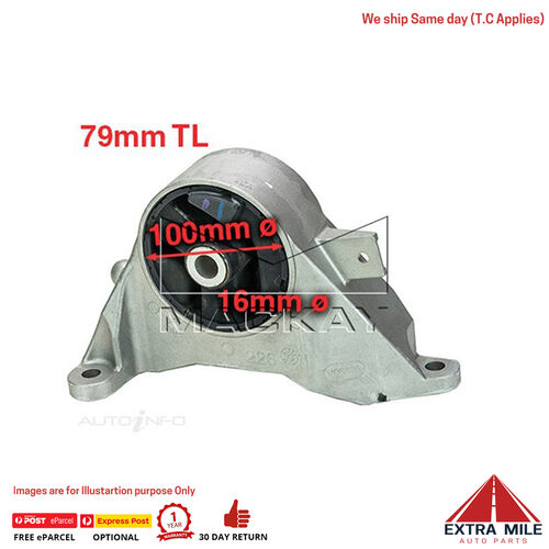 Mackay A7349 Engine Mount Front For Saab 9-3 2006-2010 - 2.0L