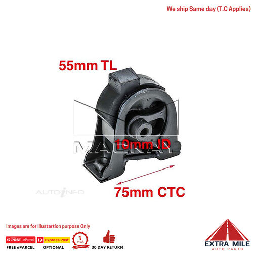 Mackay A7525 Engine Mount Front For Toyota Corolla AE101R Engine 4AFE 1991 2000
