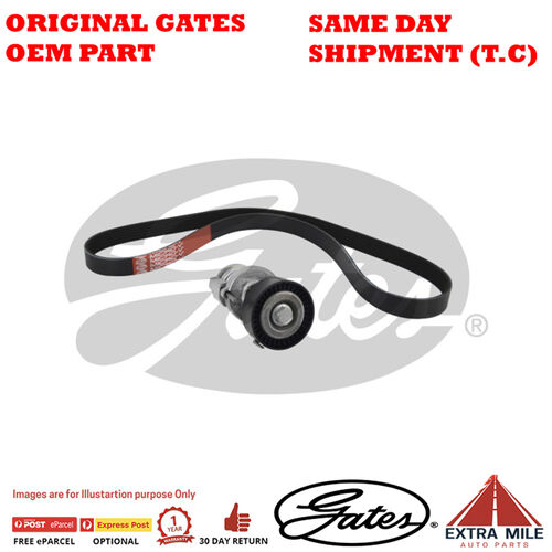Gates Micro-V Ribbed Belt & Tensioner Kit  -  AK016PK1085