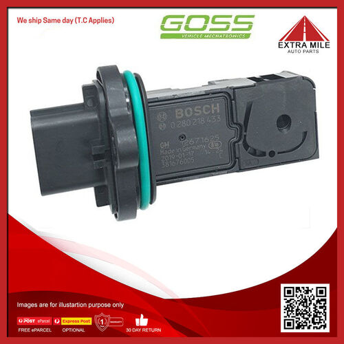 Goss Fuel Injection Air Flow Meter For Holden Cascada CJ 1.6L A16XHT I4 16V DOHC