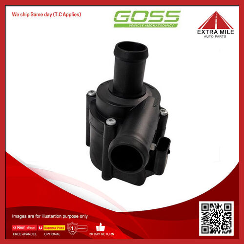 Goss Water Pump - Electric For Audi Q7 TDi Quattro 3.0L,4.1L CCFA V8 32V DOHC
