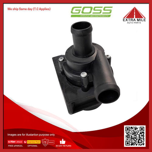 Goss Water Pump - Electric For Volkswagen Transporter SWB, LWB T5 2.5L AXD SOHC