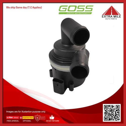 Goss Water Pump - Electric For Audi Q5 TDi Quattro 8R 2.0L CGLB I4 16V DOHC