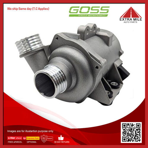 Goss Water Pump - Electric For BMW 530i E60 3.0L N52B30 16 24V DOHC