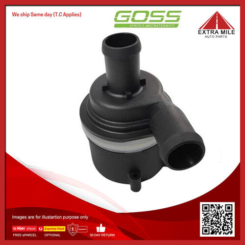 Goss Water Pump - Electric For Audi Q7 TDi Quattro 3.0L CASA V6 24V DOHC