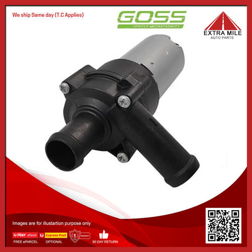 Goss Water Pump - Electric For Audi TT Quattro 8N 3.2L BUB V6 24V DOHC