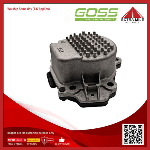 Goss Water Pump Electric For Lexus ES300h AVV60R 2.5L 2ARFXE 4D Sedan