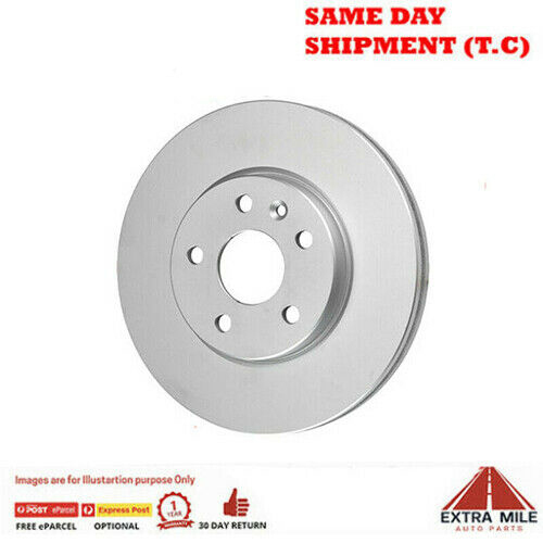 Brake Disc Rotor - Rear For Nissan Micra 1.3 i 16V 1992 - 2000