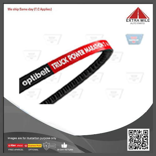 Optibelt Ribbed Belt For Scania 3 - Series 14190cc - AVX13x1150TM
