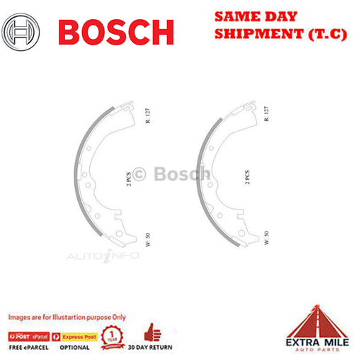 Brake Shoes - Rear For Toyota CROWN (_S8_) 2.6 (MS85) 09.1974 - 08.1979