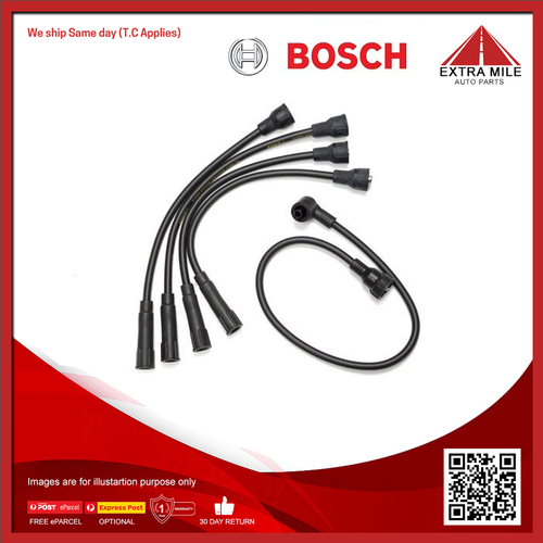 Bosch Ignition Cable Kit For Nissan Urvan VAN E23 2.0L H20 Petrol Engine