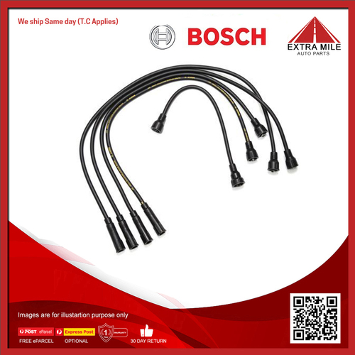 Bosch Ignition Cable Kit For Mazda 323 BD 1.3L,1.5L BD105 T, TC Petrol Engine