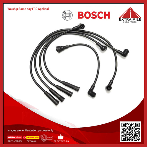 Bosch Ignition Cable Kit For Nissan Pulsar Coupe (N10) 1.5L E15 Petrol Engine