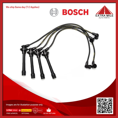 Bosch Ignition Cable Kit For Nissan Micra II (K11) 1.3L Hatchback CG13DE Petrol