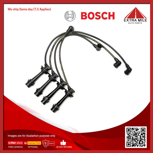 Bosch Ignition Cable Kit For Suzuki Swift AA 1.3L GTi/GXi (SA413, AA33) G13B