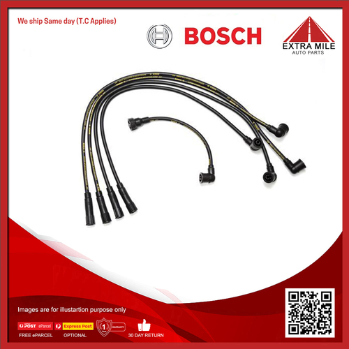 Bosch Ignition Cable Kit For Mitsubishi Express SF, SG, SH, SJ, WA 2.4L 4WD 4G64