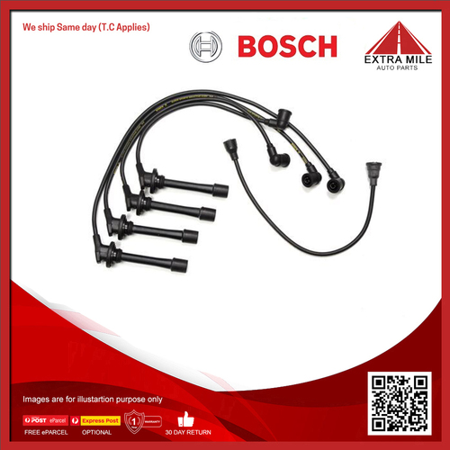 Bosch Ignition Cable Kit For Daihatsu Applause A101, A111 1.6L 16V (A101) HD-E