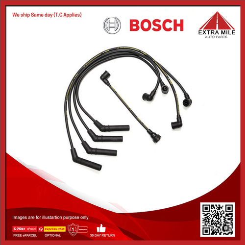 Bosch  Ignition Cable Kit For Hyundai Excel X-2 1.5L G15B, G4DJ Petrol Engine