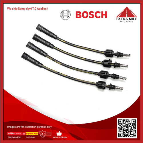 Bosch Ignition Cable Kit For Toyota Camry Liftback V1 2.0L (SV11_) 2S-ELC Petrol