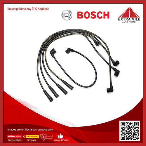 Bosch Ignition Cable Kit For Mitsubishi Magna TM TP TR TM 2.6L 4G54 Petrol