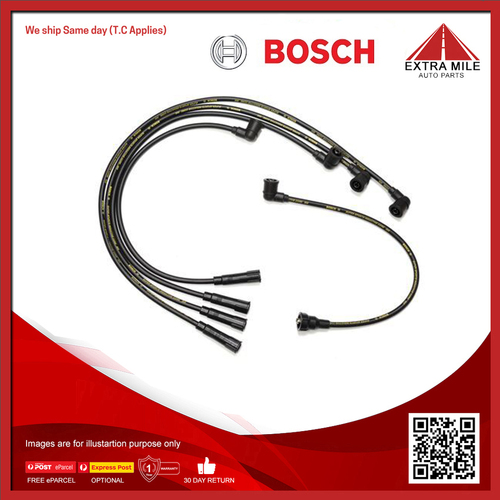 Bosch Ignition Cable Kit For Mitsubishi Triton ME, MF, MG, MH, MJ 2.6L 4G54