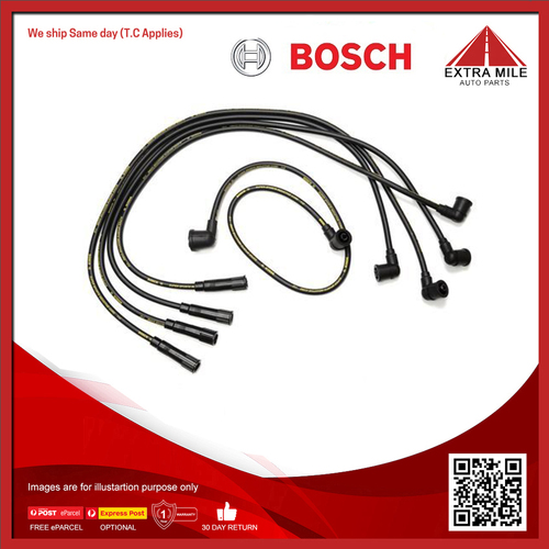 Bosch Ignition Cable Kit For Mitsubishi Starwagon SD, SE, SF, SG, SH 2.4L 4G64