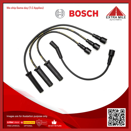 Bosch Ignition Cable Kit For Daewoo Kalos,Lanos KLAS,KLAT 1.5L A15SMS Petrol