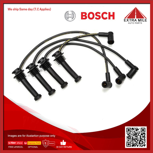 Bosch Ignition Cable Kit For Mazda Tribute (EP) 2.0L 4WD (EPEW) YF Petrol