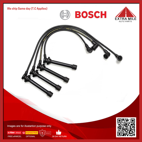 Bosch Ignition Cable Kit For Nissan Navara D22 2.4L KA24E,KA24DE Petrol