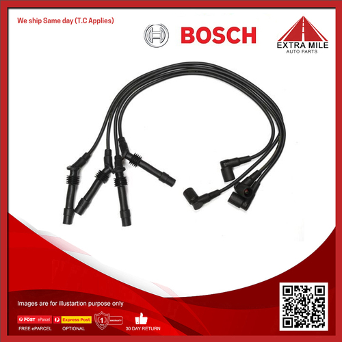 Bosch Ignition Cable Kit For Holden Frontera (UT) 2.0L 4x4 X 20 SE Petrol