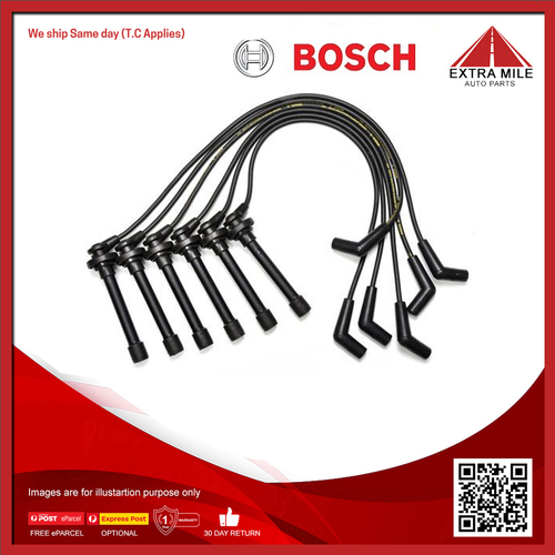 Bosch Ignition Cable Kit For Holden Jackaroo/Monterey UBS,UBS25 3.2L 6VD1 (SOHC)