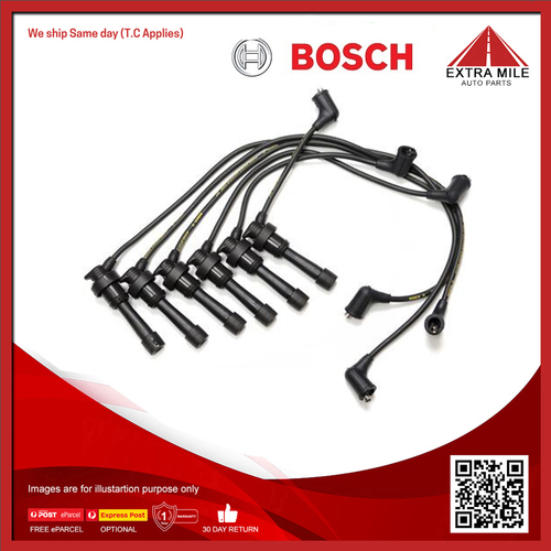 Bosch Ignition Cable Kit For Mitsubishi GTO Coupe Z1A 3.0L 6G72(DOHC 24V)