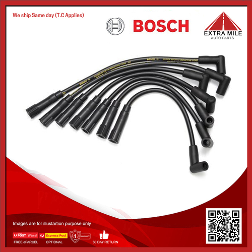 Bosch Ignition Cable Kit For Holden WB Ute 3.3L GMH 202 Petrol Engine