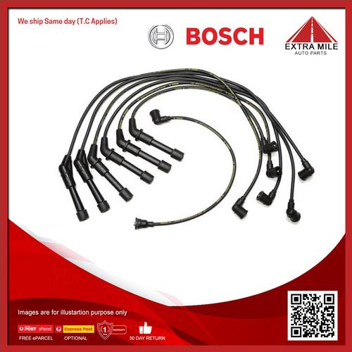 Bosch Ignition Cable Kit For Nissan Patrol IV (Y60, GR, GQ) 3.0L 4WD RB30S