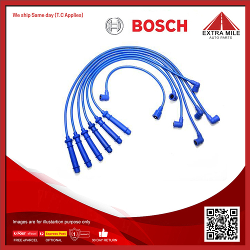 Bosch Ignition Cable Kit For Holden Commodore VL 3.0L EFi RB30E,RB30ET Petrol