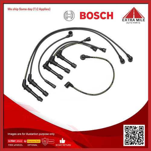 Bosch Ignition Cable Kit For Nissan 300ZX (Z31) 3.0L Targa VG30E Petrol