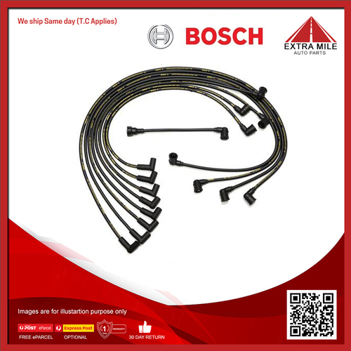 Bosch  Ignition Cable Kit For Holden H Series HK,HT 5.0L,5.3L 307 50HL Petrol