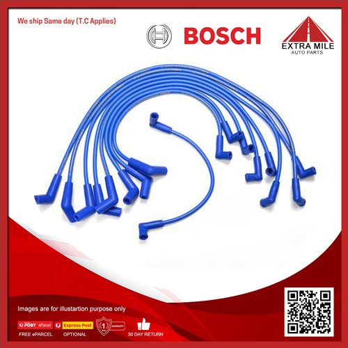 Bosch Ignition Cable Kit For Ford Australia Fairlane NC,NL,NF 4.9L MNG Petrol