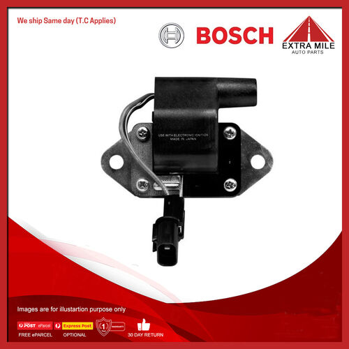 Bosch Ignition Coil For Mitsubishi Galant VI HG, HH 2.0L Petrol 4G63
