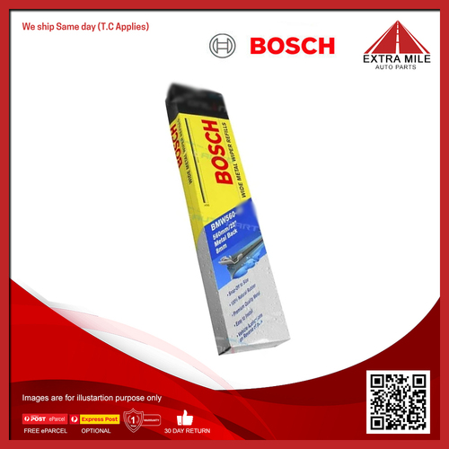 Bosch Wiper Refill 560mm Metal Back 8mm -BMW560
