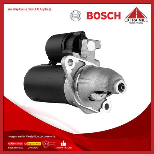 Bosch Starter Motor 12V Length 252.5mm  - 0 001 109 040