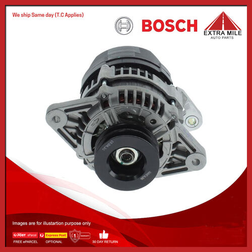 Bosch Alternator 14v with double pulley - 0 124 120 001