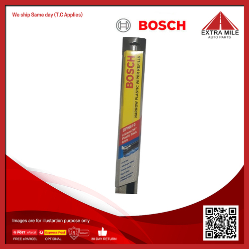 Bosch Wiper Blade Refill 610mm Plastic Back 6mm - BPN610