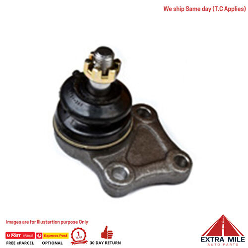 555 Ball Joint (LOWER - LH/RH) for Mazda Commercial B Series - 2WD B1500, B1600, B1800 Utility BUD61,BNA61,BTA67,PE2N6,PE2V6 1966-11/80 BJ100