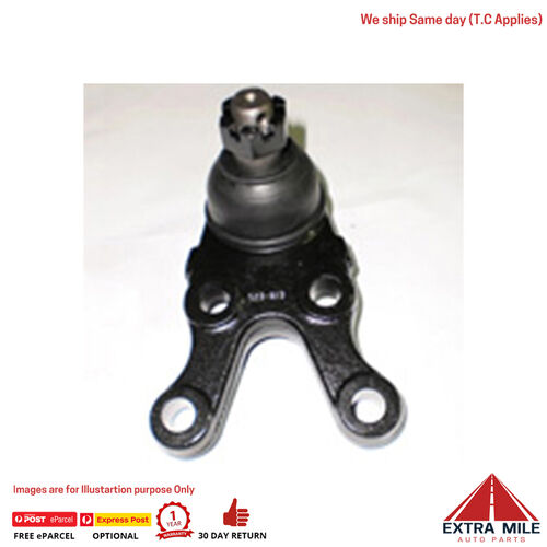 555 Ball Joint (LOWER - RH) for Mitsubishi commercial PAJERO (MONTERO) ND (NDV Pajero II) 4WD - V32 4G54, V43 6G72, V44 4D56, V55W 10/90-6/93 BJ823