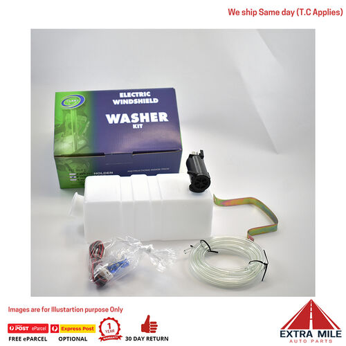 Windshield Washer Replacement Kit - 12 Volt for Ford Universal FWKF2