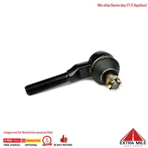 555 Tie Rod End for Mitsubishi TRITON (2WD) MJ 2WD - excluding V6 - Bolt In Upper Ball Joints & 40 Spline Pitman (straight arm) 9/92-10/96 TE463L (OUT